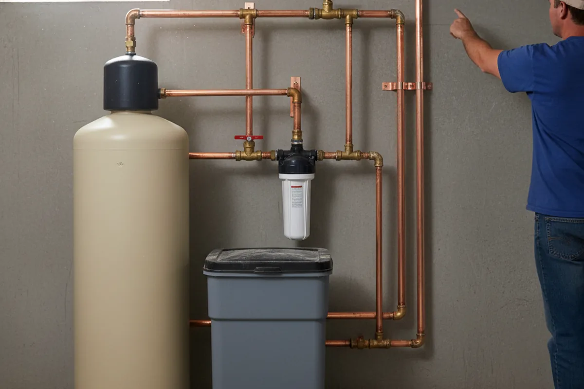 Whole-house water treatment system installed in Everglades City